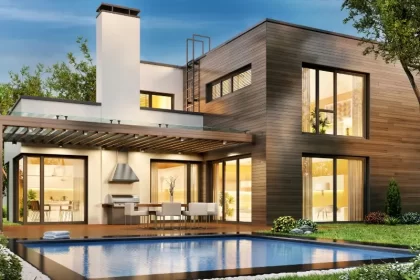 casas com telhado embutido