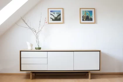 como decorar aparador de sala