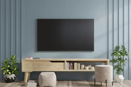 como decorar estante de sala de tv