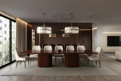como decorar sala de jantar