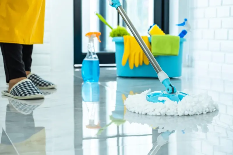 como limpar um piso de porcelanato