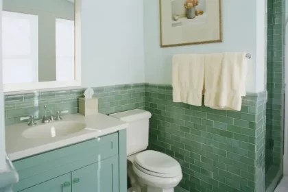 decoração de banheiro