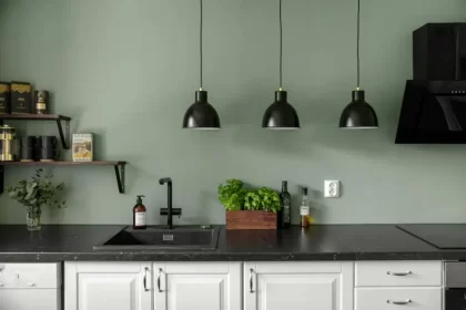 decoração de cozinha com bancada