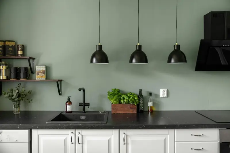 decoração de cozinha com bancada