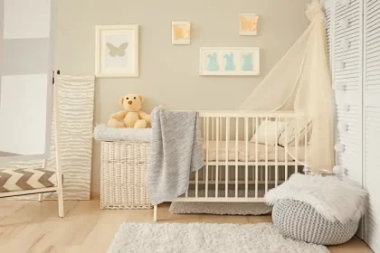 decoração de quarto de menina bebê