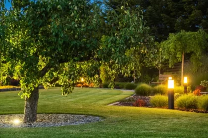 luminaria para jardim