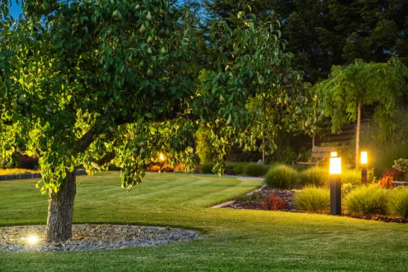 luminaria para jardim