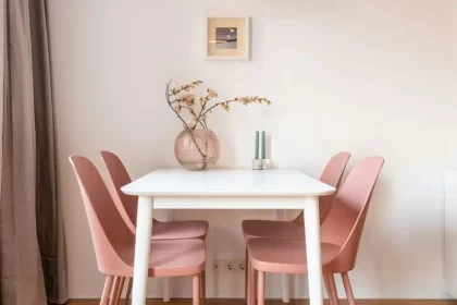mesa de jantar 4 lugares para apartamento pequeno