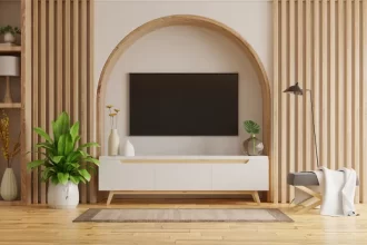 sala de televisão decorada