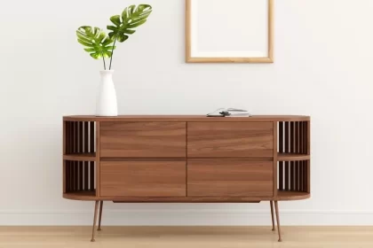 como decorar um aparador de sala