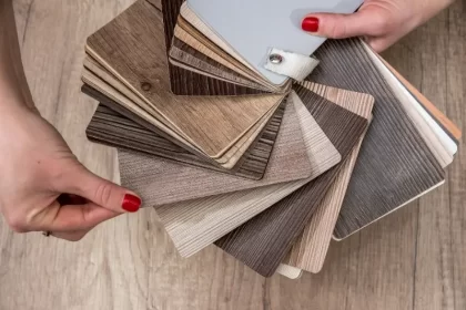 piso vinílico ou laminado