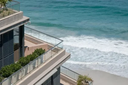 Apartamento de praia decorado